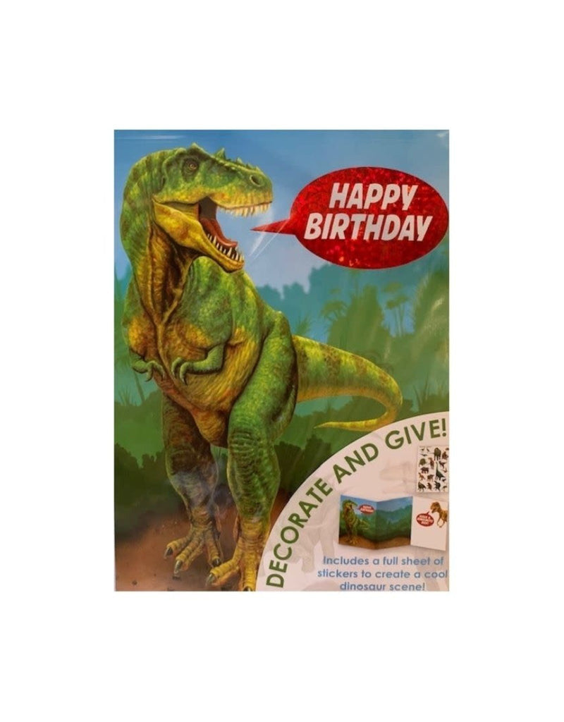 Dinosaur Decorate and Give Card - Lemon And Lavender Toronto
