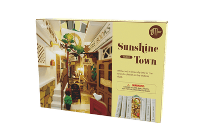 Diy House - Sunshine Town Book Nook Puzzles - Lemon And Lavender Toronto