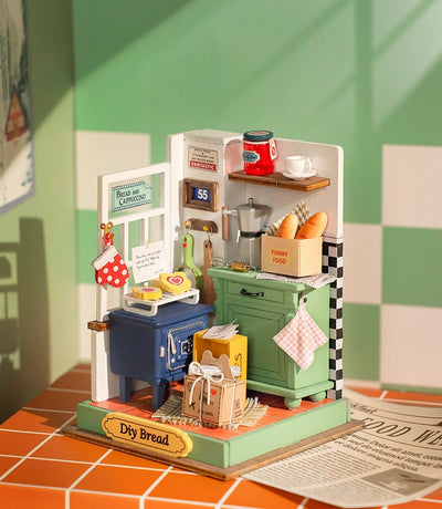 Diy Kit Mini 3D House - Afternoon Baking Time - Lemon And Lavender Toronto