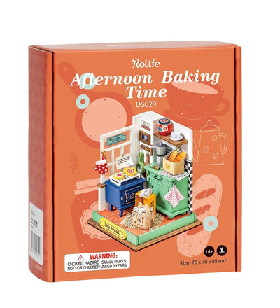 Diy Kit Mini 3D House - Afternoon Baking Time - Lemon And Lavender Toronto