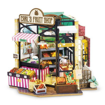 DIY Miniature Carl's Fruit Shop with LED light - Lemon And Lavender Toronto