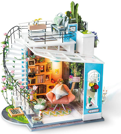 DIY Miniature Dora's Loft with LED light - Lemon And Lavender Toronto