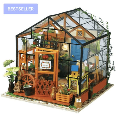 DIY Miniature Greenhouse with LED light - Lemon And Lavender Toronto