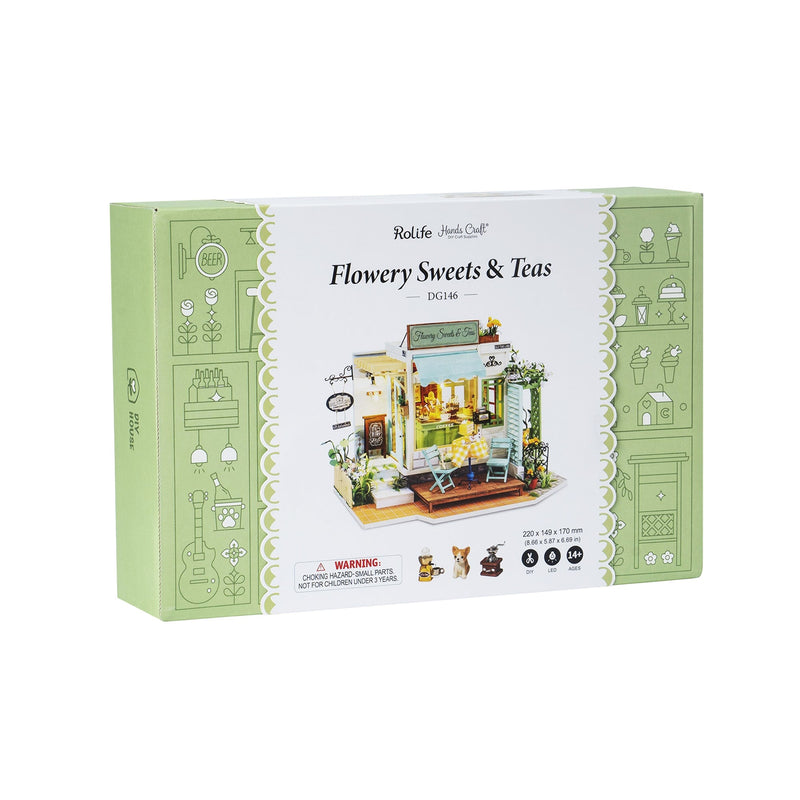 DIY Miniature House Kit: Flowery Sweets & Teas - Lemon And Lavender Toronto