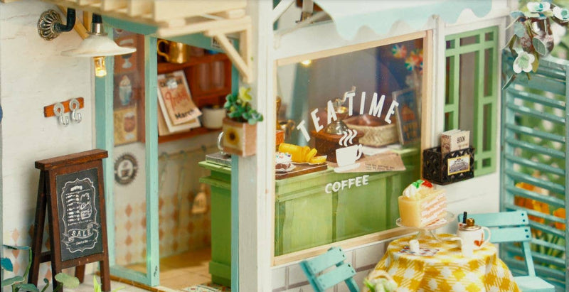 DIY Miniature House Kit: Flowery Sweets & Teas - Lemon And Lavender Toronto