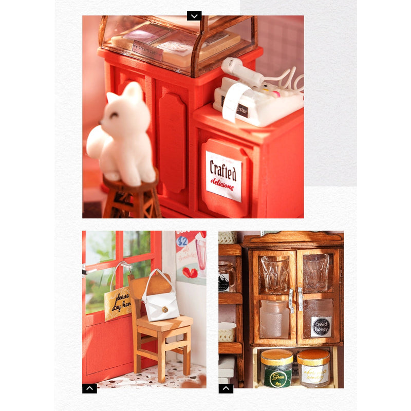 DIY Miniature House Kit: Honey Ice-Cream Shop - Lemon And Lavender Toronto