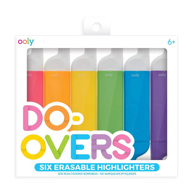 Do-Overs Erasable Highlighters - Set of 6 - Lemon And Lavender Toronto