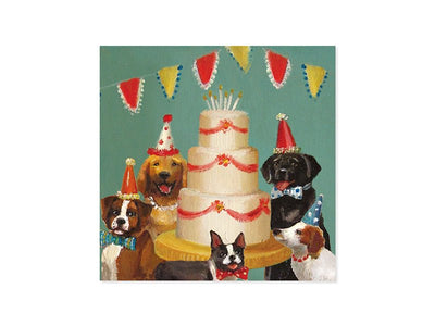 Dogs and Cake POP UP Card - Lemon And Lavender Toronto
