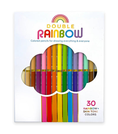 Double Rainbow Dual Ended Coloured Pencils - Lemon And Lavender Toronto