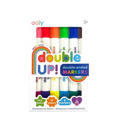 Double Up! Double-Ended Markers - Set of 6 - Lemon And Lavender Toronto