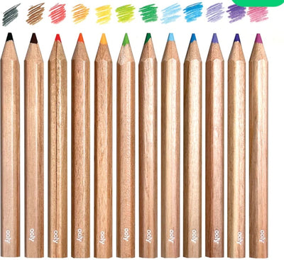Draw 'n Doodle Mini Coloured Pencils and Sharpener - Lemon And Lavender Toronto
