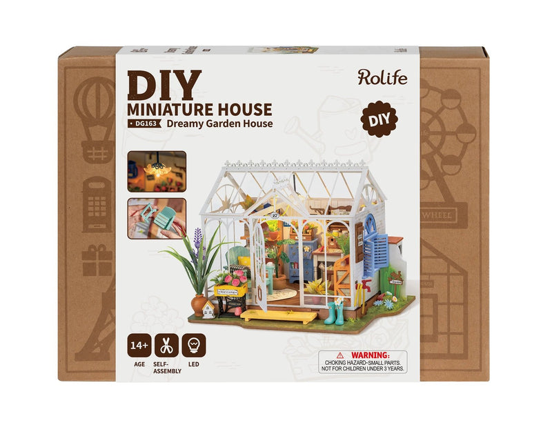 Dreamy Garden House - Diy Miniature House Kit - Lemon And Lavender Toronto