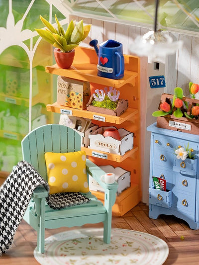 Dreamy Garden House - Diy Miniature House Kit - Lemon And Lavender Toronto