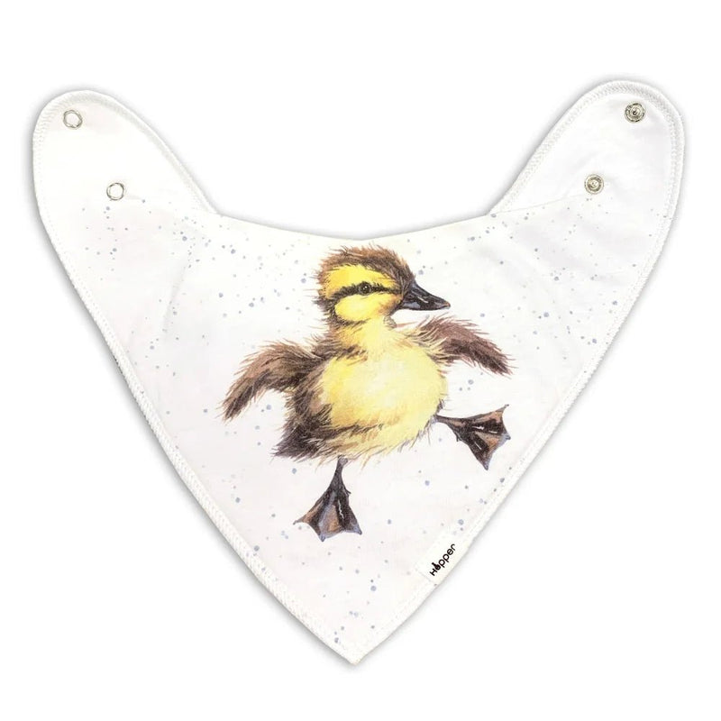 Drew the Duckling Bibs Set of 3 - Lemon And Lavender Toronto