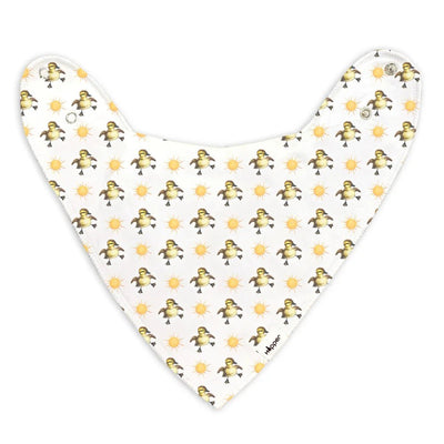 Drew the Duckling Bibs Set of 3 - Lemon And Lavender Toronto