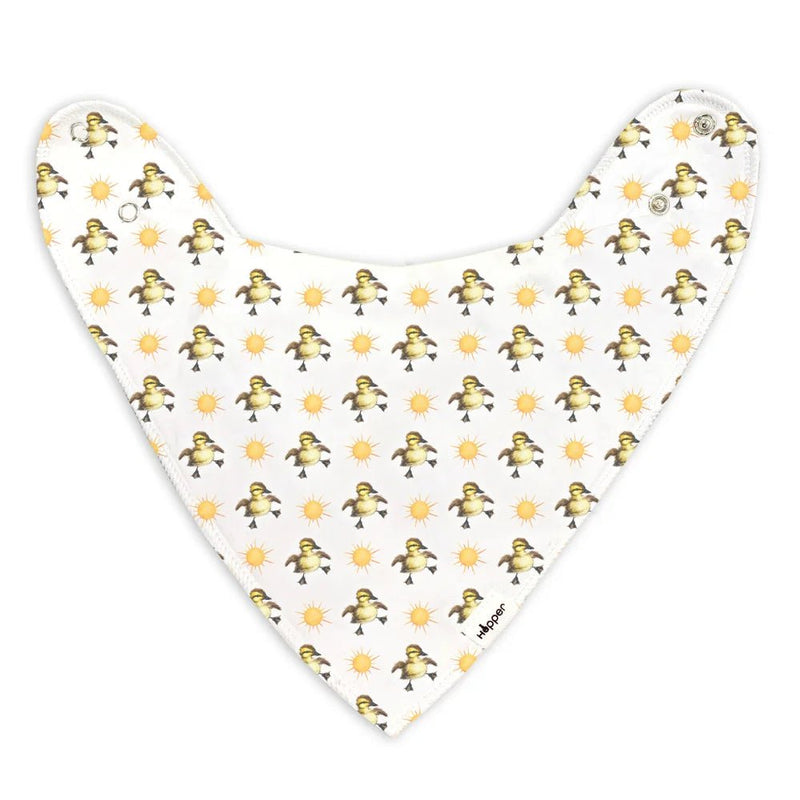 Drew the Duckling Bibs Set of 3 - Lemon And Lavender Toronto