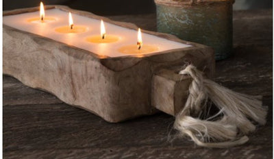 Driftwood Candle Tray 44oz - Sunlight in the Forest - Lemon And Lavender Toronto
