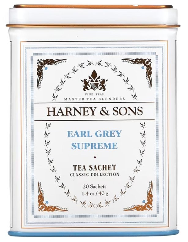 Earl Grey Supreme 20 Sachet - Harney & Sons - Lemon And Lavender Toronto