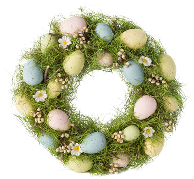 Easter Egg Wreath - Lemon And Lavender Toronto