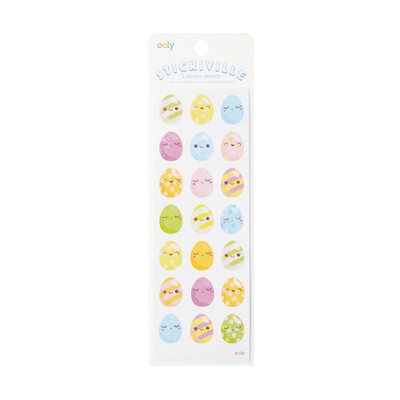 Easter eggs stickers - holographic - Lemon And Lavender Toronto