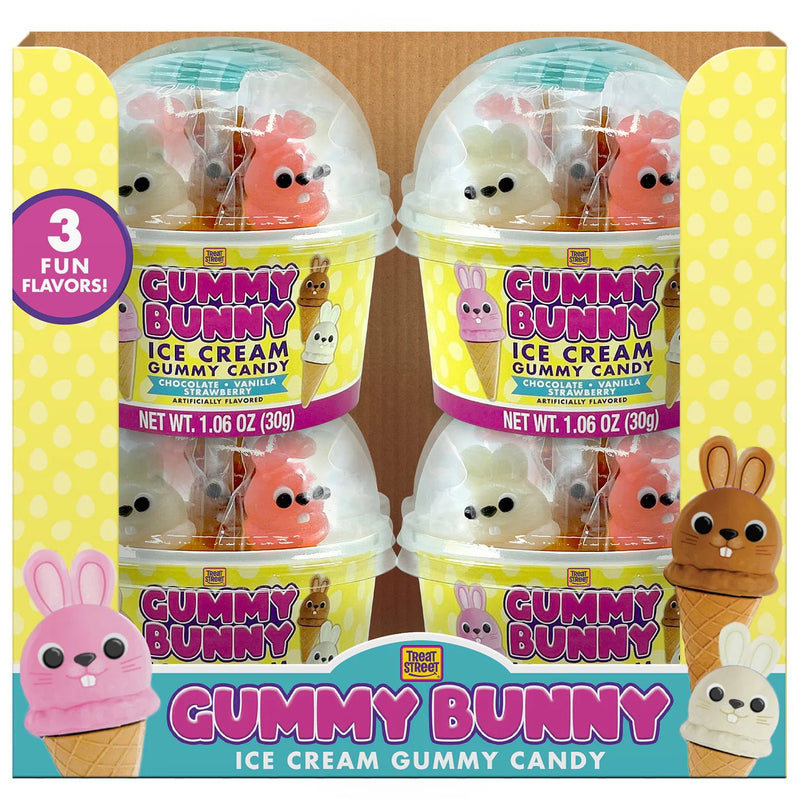 Easter Gummy Bunny Ice Cream Tub - Lemon And Lavender Toronto