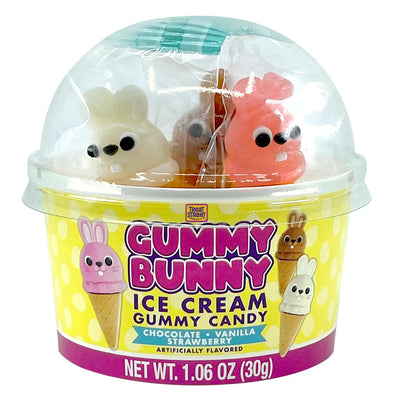 Easter Gummy Bunny Ice Cream Tub - Lemon And Lavender Toronto