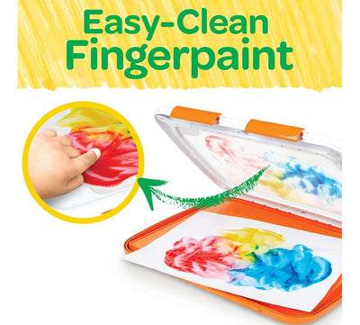 Easy Clean Finger Paint Station - Lemon And Lavender Toronto