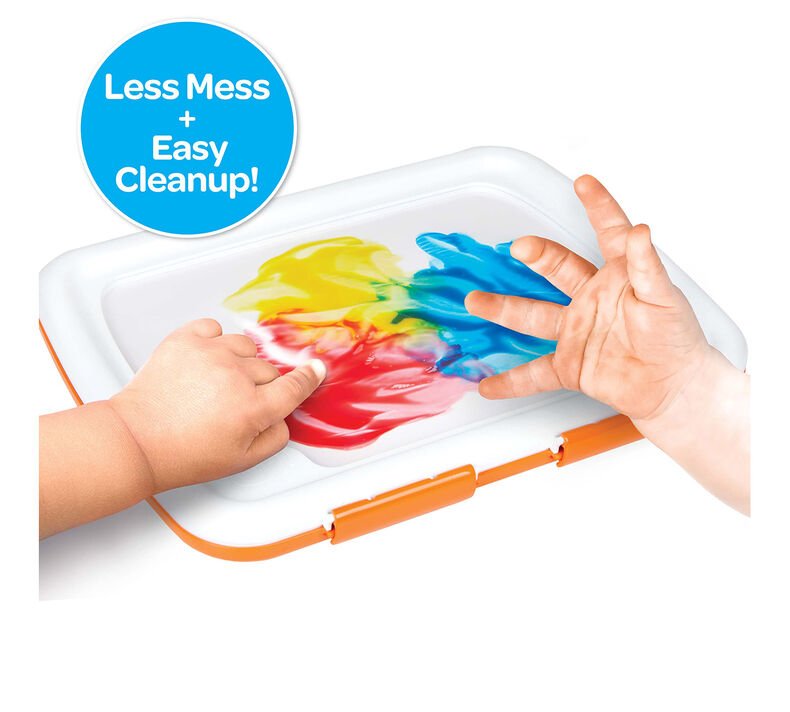 Easy Clean Finger Paint Station - Lemon And Lavender Toronto