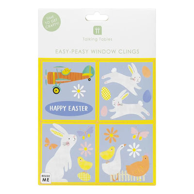 Easy-Peasy Rabbit Window Cling Easter Decorations - Lemon And Lavender Toronto