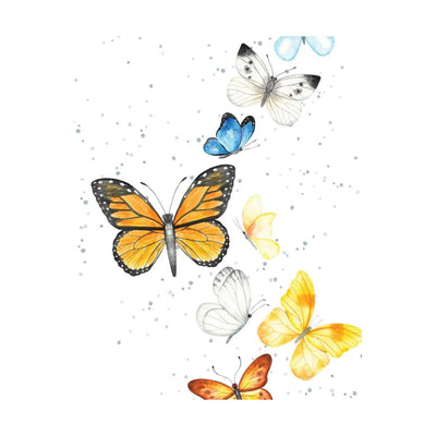 Enclosure Card-Butterflies - Lemon And Lavender Toronto