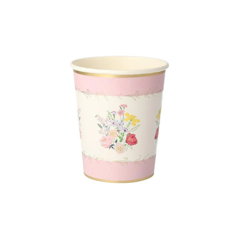 English Garden Party Cups- Meri Meri -Pack of 8 - Lemon And Lavender Toronto