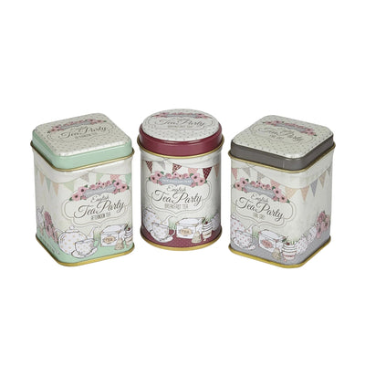 English Tea Party Mini Loose-Leaf Tea Tin Gift Pack of 3 - Lemon And Lavender Toronto