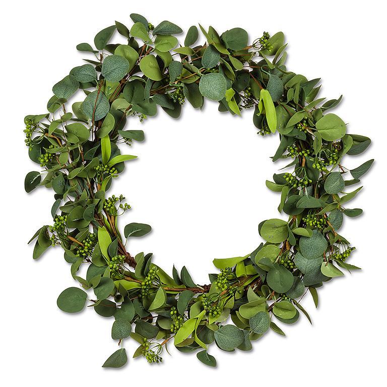 Eucalyptus & Greenery Wreath - Lemon And Lavender Toronto