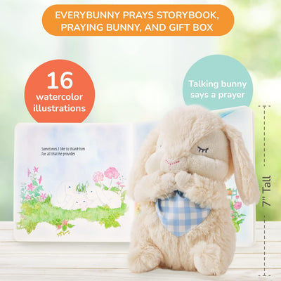 Every Bunny Prays Gift Set-Blue - Lemon And Lavender Toronto