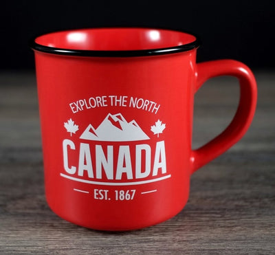 Explore the North Canada Mug - Lemon And Lavender Toronto