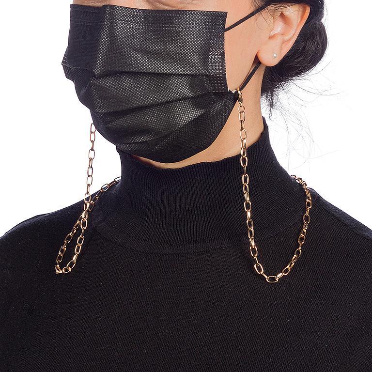 Eyeglass Holder OR Chain Mask - Lemon And Lavender Toronto