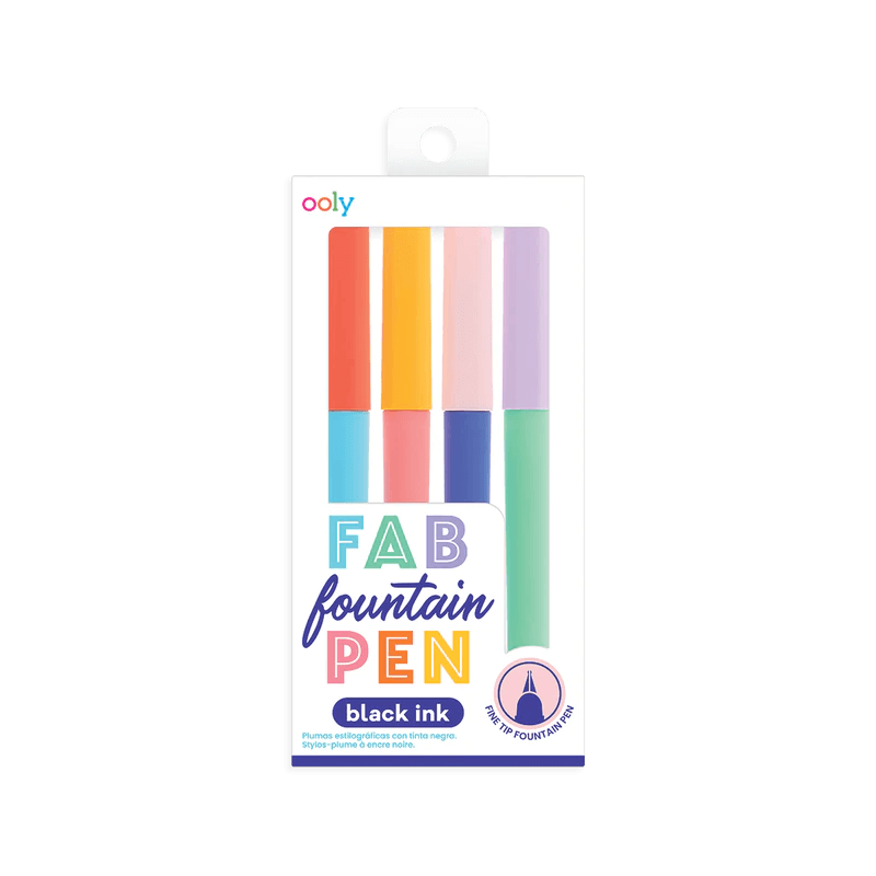 Fab Fountain Pens - Set of 4 - Lemon And Lavender Toronto