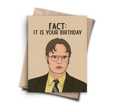Fact: It's Your Birthday (Dwight) - Lemon And Lavender Toronto