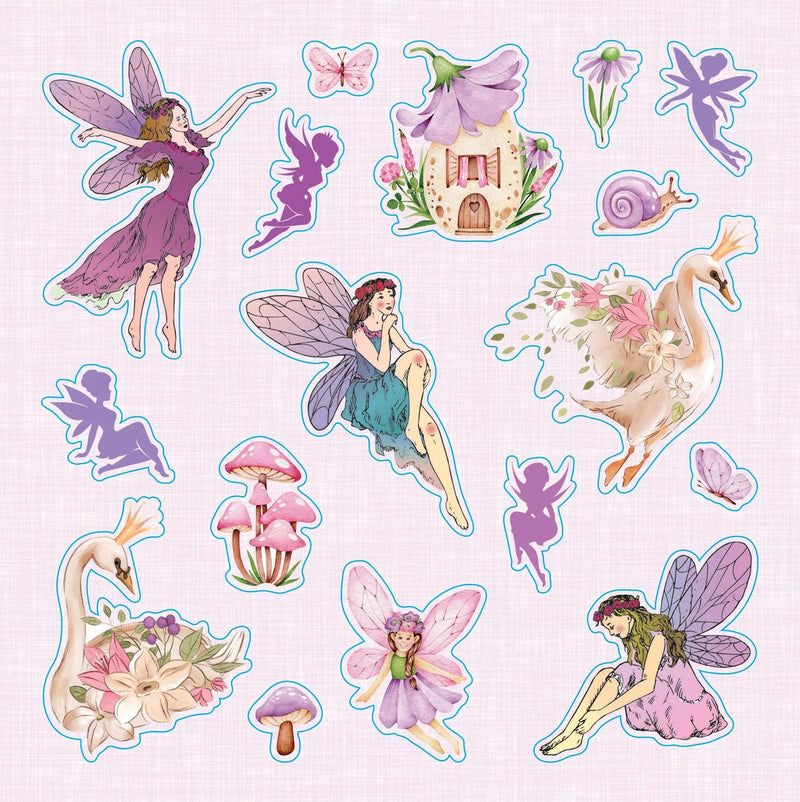 Faerie Kingdom Sticker Book - Lemon And Lavender Toronto