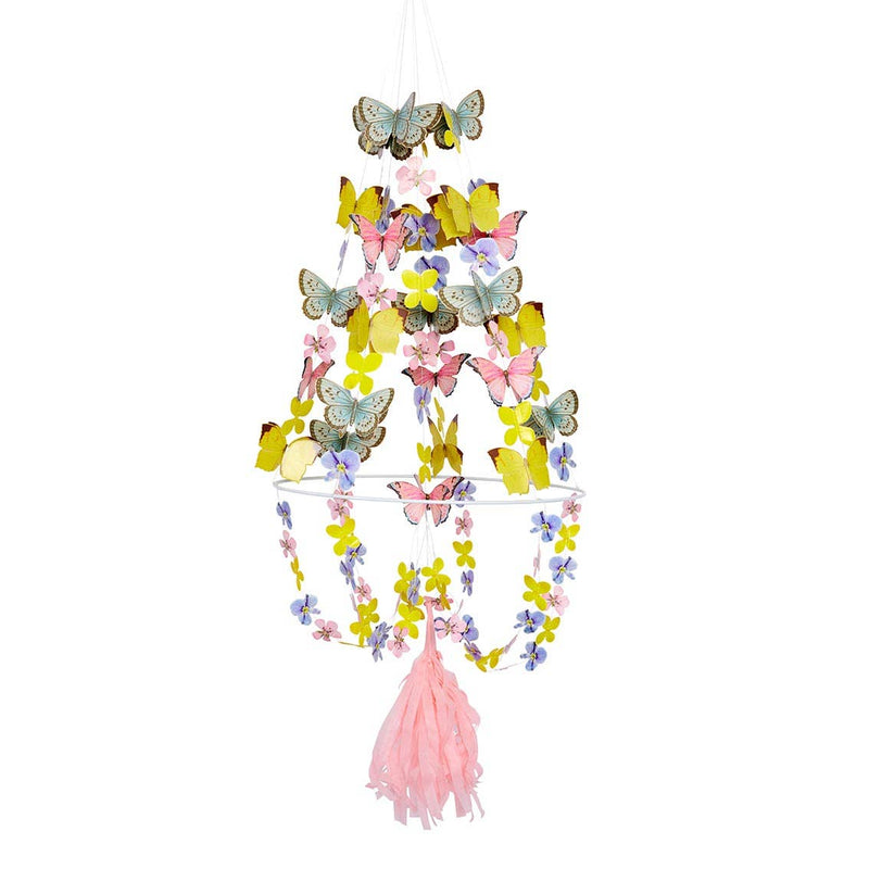 Fairy Butterfly Chandelier Decoration - Lemon And Lavender Toronto