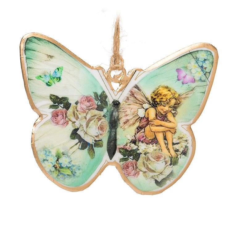Fairy Butterfly Ornament-SOLD INDIVIDUALLY - Lemon And Lavender Toronto
