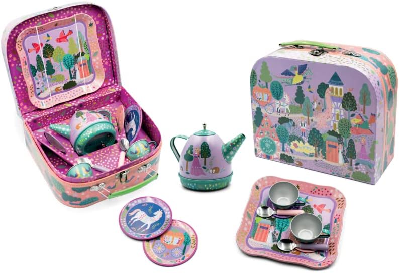 Fairy Tale Musical Kids Tin Tea Set- Floss & Rock - Lemon And Lavender Toronto