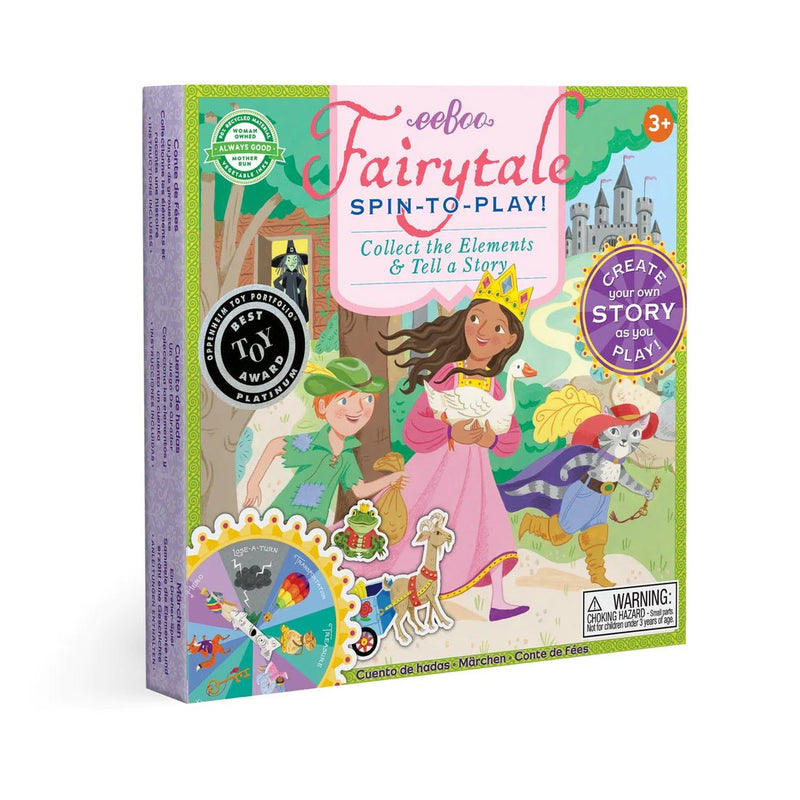 Fairytale Create a Story Spinner Game- Eeboo - Lemon And Lavender Toronto