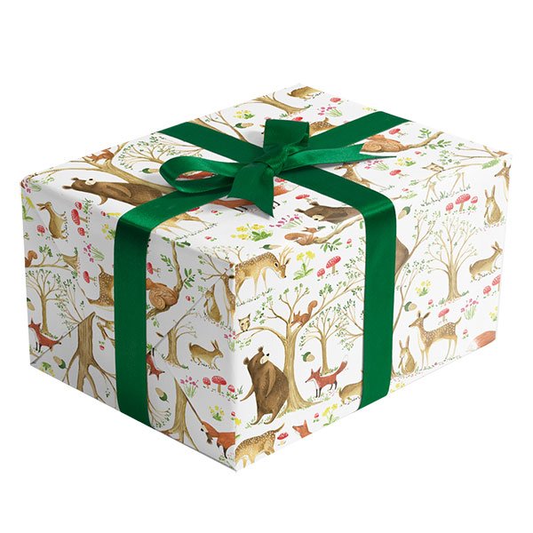 Fairytale Forest Gift Wrap Roll - Lemon And Lavender Toronto