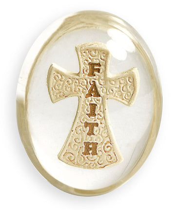 Faith Cross Stone -SOLD INDIVDUALLY - Lemon And Lavender Toronto