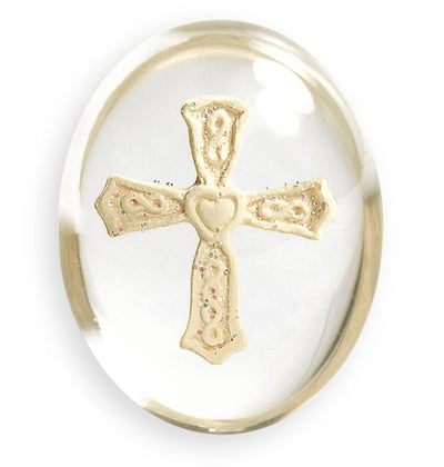 Faith Cross Stone -SOLD INDIVDUALLY - Lemon And Lavender Toronto
