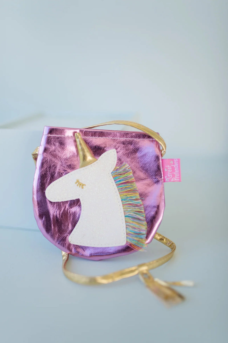 Fancy Unicorn Petite Purse - Lemon And Lavender Toronto