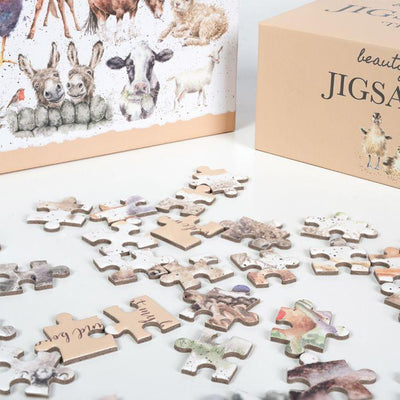 FARMYARD FRIENDS' JIGSAW PUZZLE - Lemon And Lavender Toronto