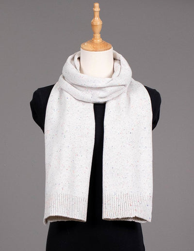 Fashion Knitted Scarf - Lemon And Lavender Toronto