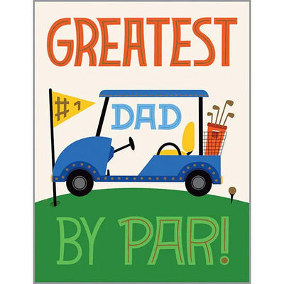 Father's Day card - Dad Golf Cart - Lemon And Lavender Toronto